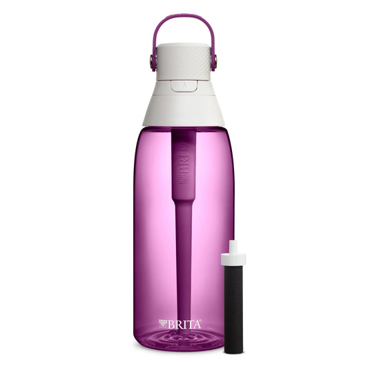 36 Oz Orchid Premium Leak Proof Filtered Water Bottle with Straw
