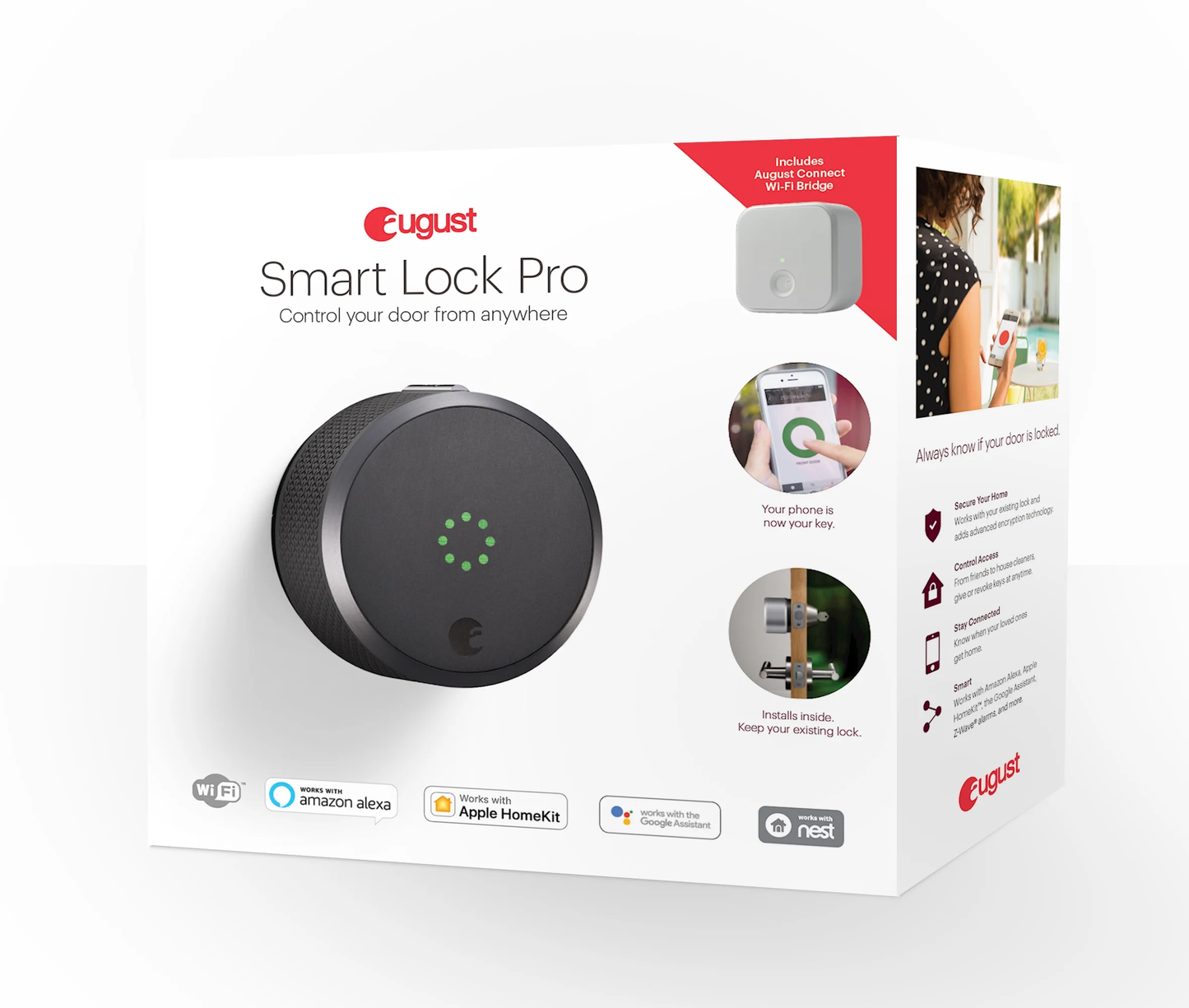 Smart Lock Pro, 3Rd Generation, plus Connect, Dark Gray